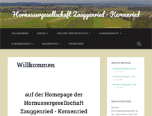 Tablet Screenshot of hgzk.ch